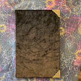 Black Velour Handbound Book