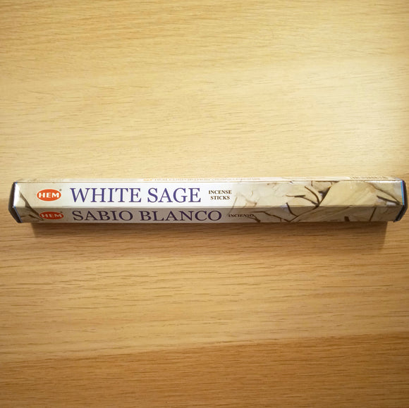 White Sage Incense - Pack of 20 Sticks