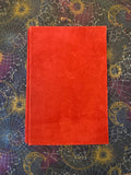 Red Suede Handbound Book (wide)