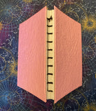 Small Crushed Pink Handbound Book