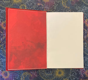 Red Suede Handbound Book (wide)