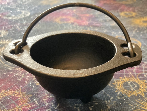 3” Cast Iron Cauldron